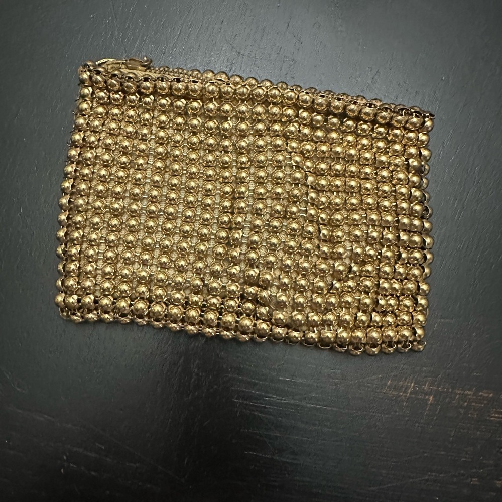 Whiting & Davis Gold Mesh Bag